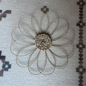 Flower wall decor